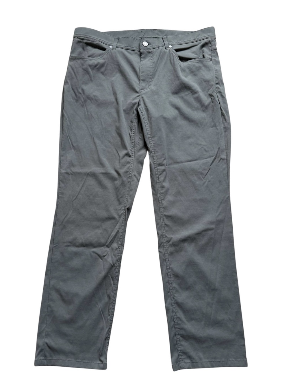 L.L. Bean Men’s Venture Stretch Five Pocket Pants 36x30 Gray Performance Casual